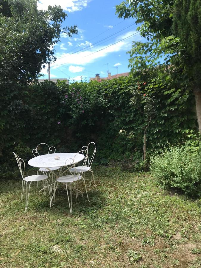 Location Studio Meuble Avec Jardin Sorgues Eksteriør bilde